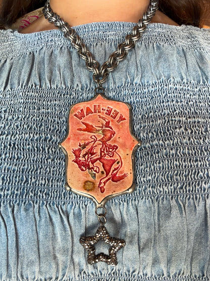Yee-Haw & Star Necklace