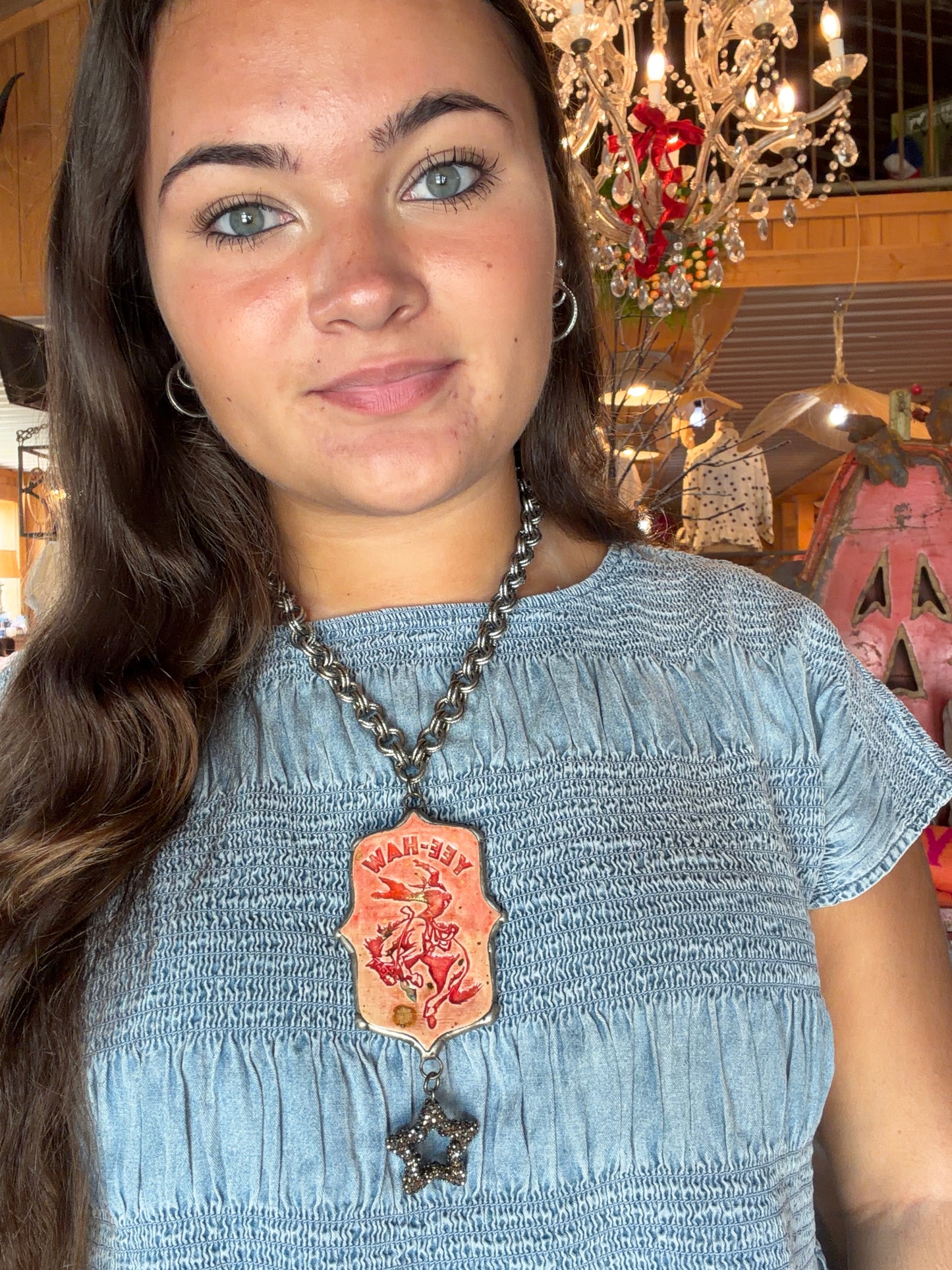 Yee-Haw & Star Necklace