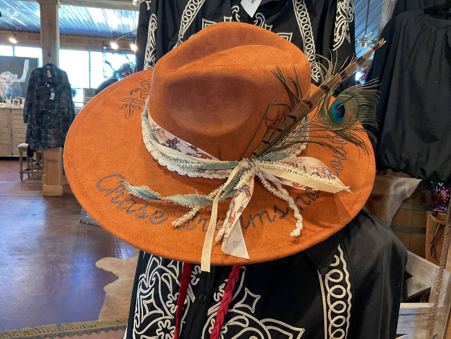 Chase Dreams Not Cowboys Hat